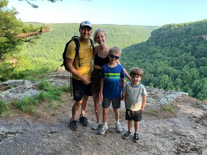 Compton Rock – This easily accessible overlook is a very short walk from the motorized trail.