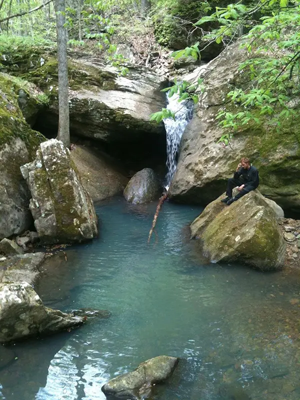 Mysterious Falls in Panther Camp Hollow