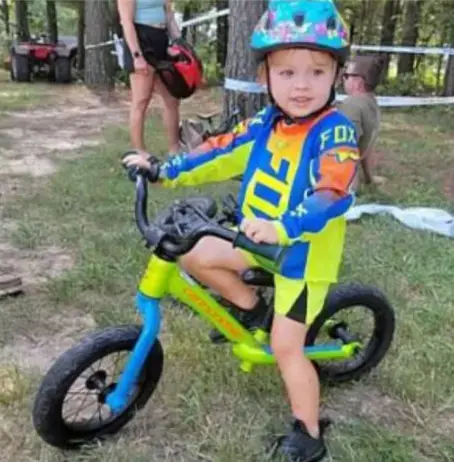 Child on a bike