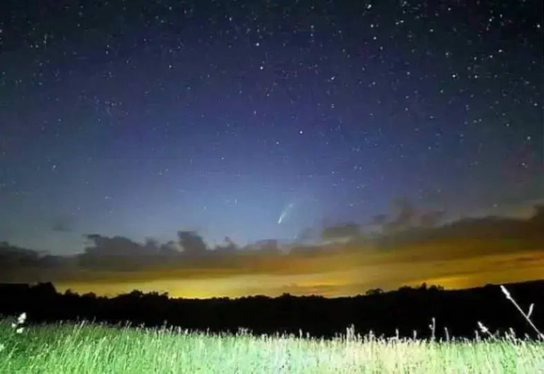Comet in the sky